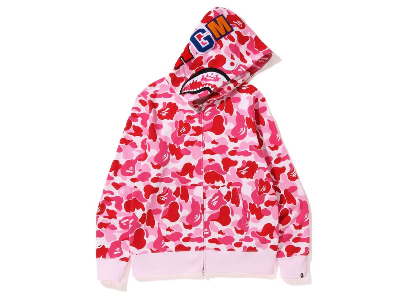 shark full zip up hoodie