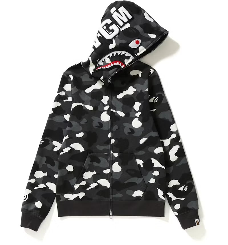shark full zip hoodie