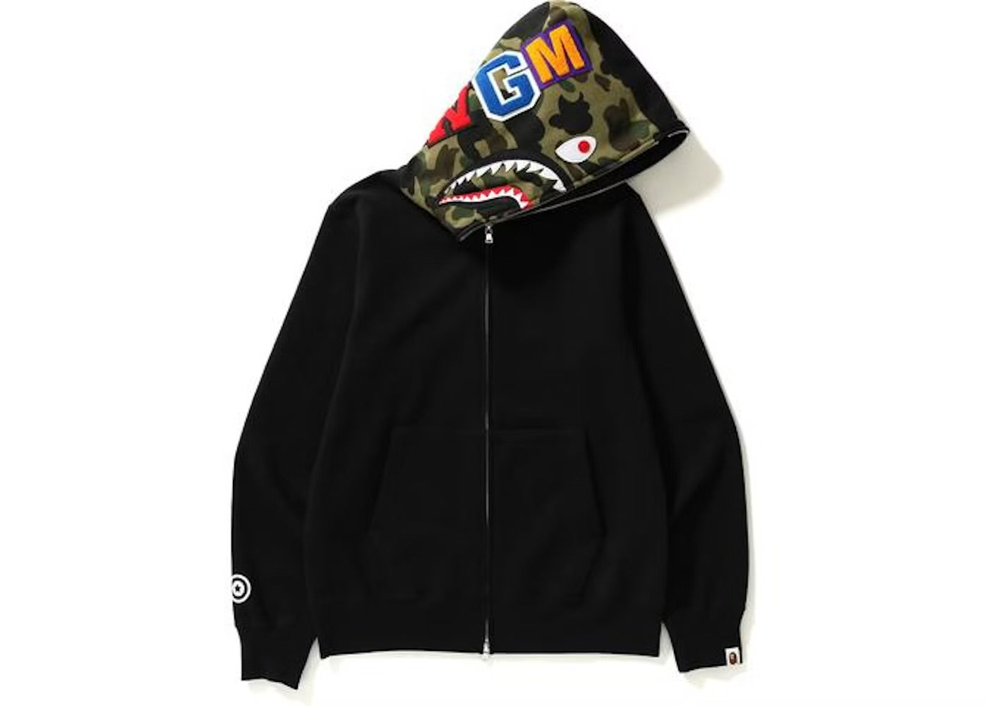 shark full zip hoodie