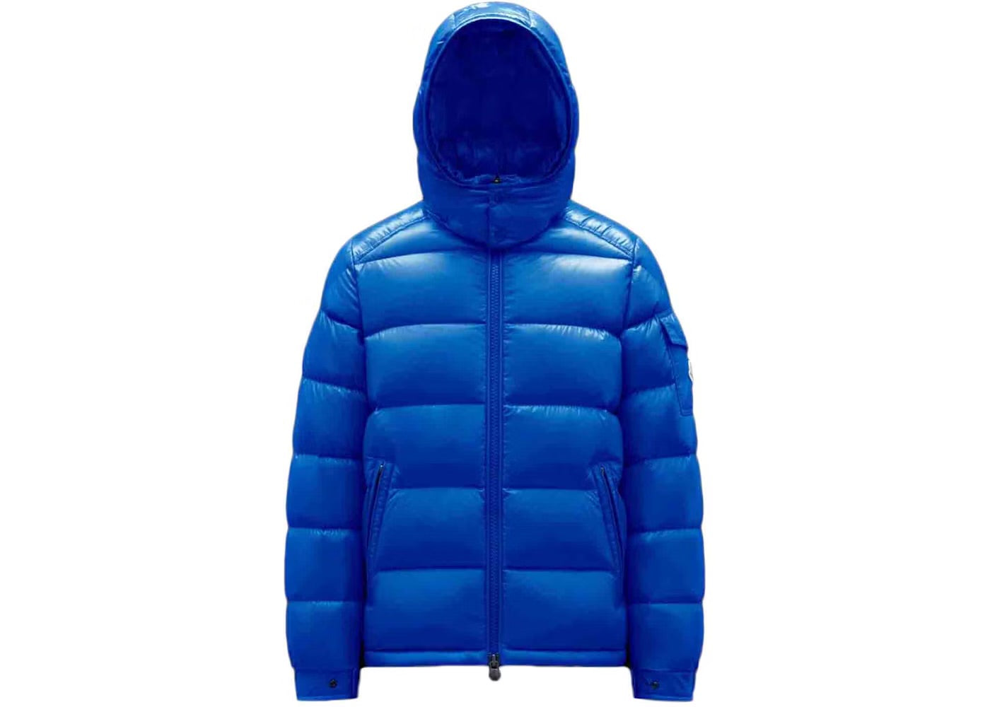 Maya hooded short down jacket