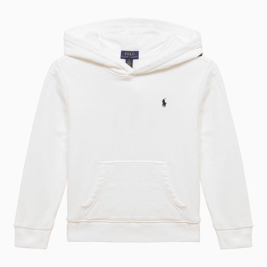 white hoodie