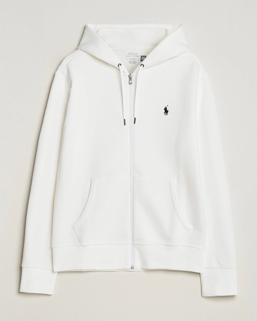 white full zip up