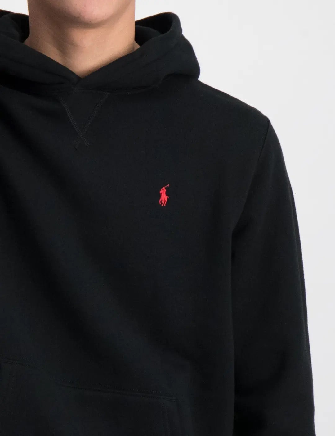 black hoodie