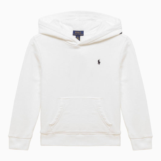 white hoodie