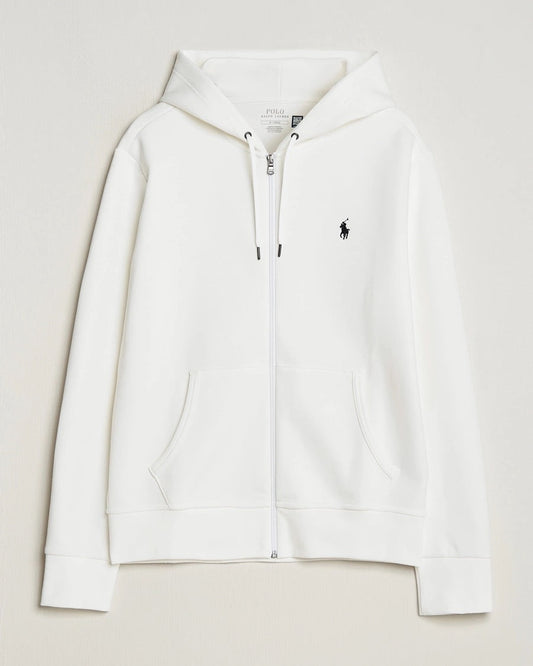 white full zip up