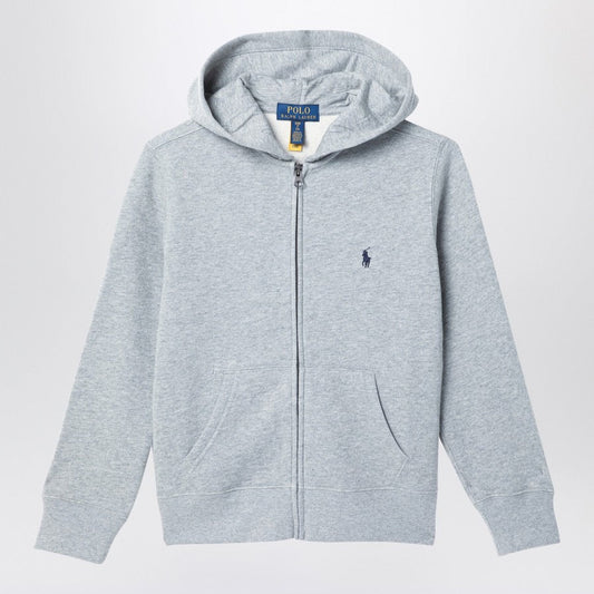 grey full zip