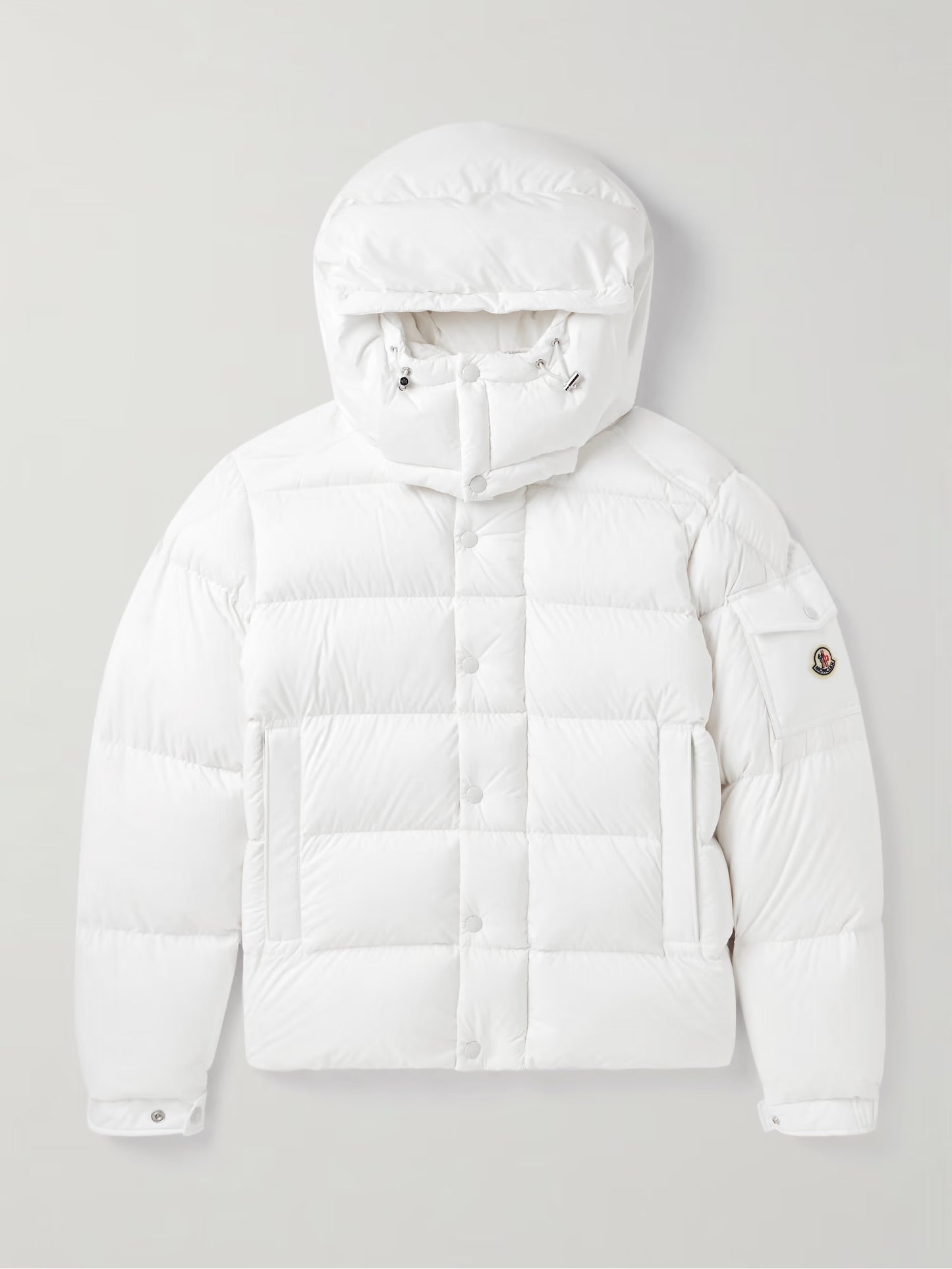 Maya hooded  short down jacket